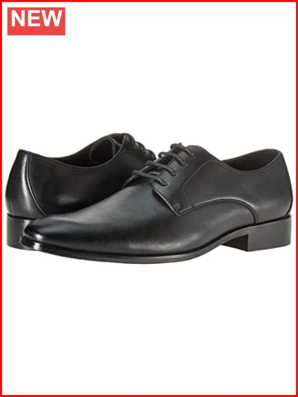Men's Lace Up Derby Dress Shoes Faux Leather Oxfords